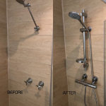 Assisted Living, Before and After, Therm-Oz Shower, thermostatic mixing valve